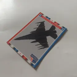 2001 Topps Enduring Freedom #82 Air Force F-16 Ready Action Trading Card Single - Image 4