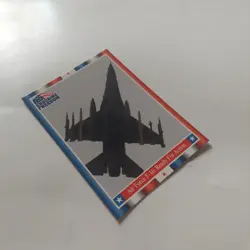 2001 Topps Enduring Freedom #82 Air Force F-16 Ready Action Trading Card Single - Image 5
