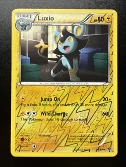 FREE SHIPPING LUXIO Card 44/99 Reverse Holo Uncommon LP B&W Next Destinies - Image 1