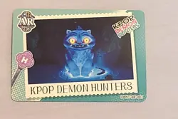 KPop Demon Hunters Exquisite Collection Card - Derpy Tiger - AR-007 - Image 1