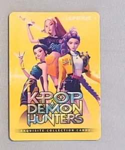 KPop Demon Hunters Exquisite Collection Card - Derpy Tiger - AR-007 - Image 2