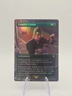 Campsite Cuisine (Borderless) Commander: Final Fantasy Foil - Image 1