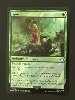 Magic The Gathering Rancor Surge Foil Universes Beyond: Fallout - Image 1