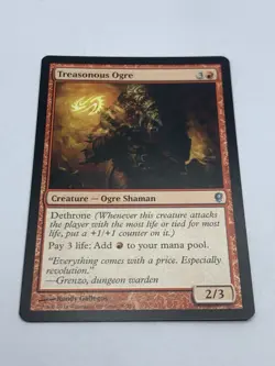 Treasonous Ogre - Conspiracy - MTG - Rare - Magic The Gathering - Image 2