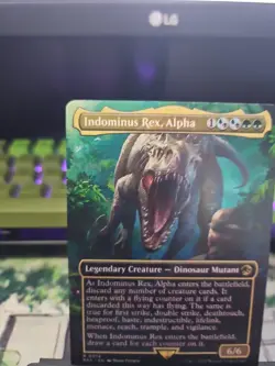 Indominus Rex, Alpha (Borderless) Universes Beyond: Jurassic Pikachu World... - Image 3