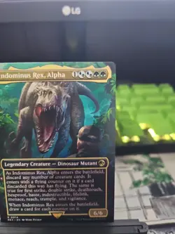 Indominus Rex, Alpha (Borderless) Universes Beyond: Jurassic Pikachu World... - Image 4