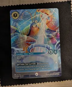 Tamatoa - Seeker of Shine - 237/204 - Enchanted - Holofoil Lorcana - Image 1