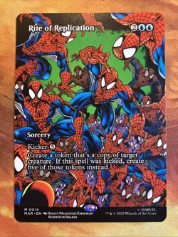 MTG Borderless Rite of Replication Marvel Universe Eternal-Legal Mythic NM!! - Image 1