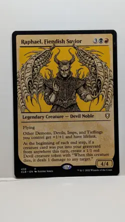 Raphael, Fiendish Savior (Showcase) Commander Legends: Battle for Baldur's Gate - Image 1