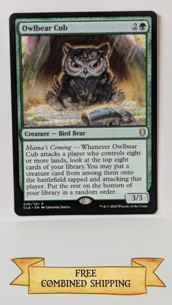 Owlbear Cub Commander Legends: Battle for Baldur's Gate Regular - Image 1
