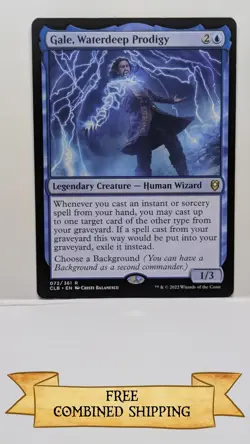 Gale, Waterdeep Prodigy Commander Legends: Battle for Baldur's Gate Regular - Image 1