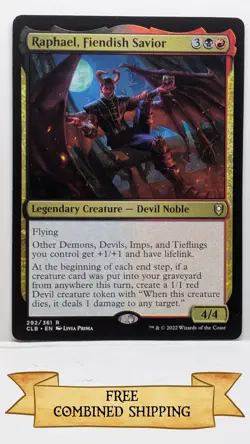 Raphael, Fiendish Savior Commander Legends: Battle for Baldur's Gate Regular - Image 1