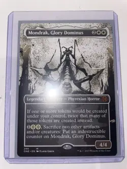 Magic The Gathering Mondrak Glory Dominus Extended Art Non Foil 299 - Image 1