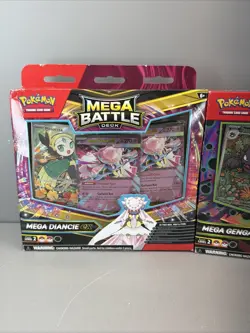 Pokemon TCG Mega Battle Deck Mega Diancie ex New in Package Lot of 2 - Image 3