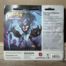 Pokemon TCG Sun & Moon Ultra Prism 3 Booster Pack Blister Sealed Alolan Vulpix - Image 2