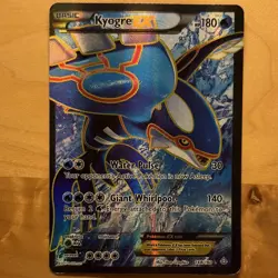 Pokemon Kyogre EX 148/160 Ultra Rare Holo XY Primal Clash TCG Card - Image 1