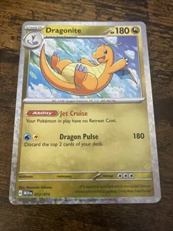 McDonalds 2025 Pokemon Dragon Discovery RARE Dragonite Holo Promo - Image 1