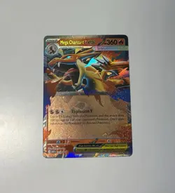 Pokemon TCG Mega Charizard Y Ex 030 Black Star Promo Ascended Heroes NM - Image 1