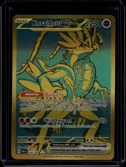 Pokemon TCG Koraidon ex 245/091 Paldean Fates Hyper Rare NM - Image 1