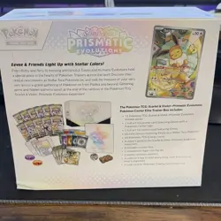 Pokemon Center Elite Trainer Box Scarlet & Violet Prismatic Evolutions Eevee - Image 4