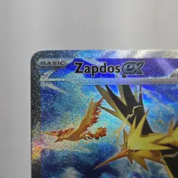 Pokemon TCG Zapdos ex Full Art Ultra Rare Holo Scarlet & Violet 151 202/165 - Image 2