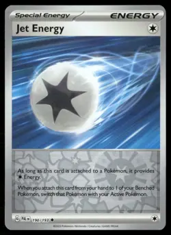 Jet Energy 190/193 Paldea Evolved Reverse Holo Pokemon TCG - Image 1