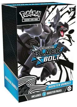 Pokemon TCG Scarlet & Violet 10.5 Black Bolt Booster Bundle Set - Image 1