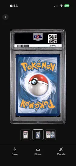 2021 POKEMON CELEBRATIONS #020 DIALGA PSA 8 - Image 2