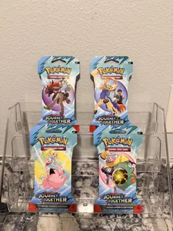 Pokemon Scarlet & Violet Journey Together Booster Pack SEALED NEW Lot of 6 - Image 2
