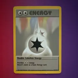 Pokemon Double Colorless Energy 96/102 Base Set 1999 Regular Uncommon English - Image 1