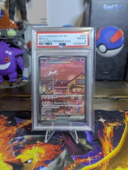 PSA 8 2023 Pokemon SVP en Mew EX 151 Ultra-Premium Collection - Image 1