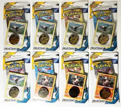 8 Lot Pokemon Sun & Moon TCG Rockruff Pikipek Blister Booster Packs NEW SEALED - Image 1