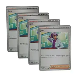 Jacq 175/198 Trainer 4x Playset Pokemon TCG Scarlet & Violet Base NM - Image 1