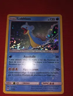 LOKHLASS 18/40 PV120 HOLO MCDONALD'S MACDO 2019 RARE CARTE POKEMON FR - Image 3
