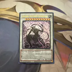 Yugioh Juraishin, the Cursed Thunder God ALIN-EN043 Ultra Rare 1st Ed Near Mint - Image 1