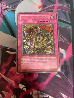 YUGIOH - ROYAL OPPRESSION - RARE - LOD - UNLIMITED - HP/DAMAGED - Image 1