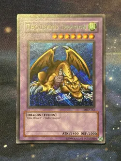 Thousand Dragon MRD-143 REVERSE FOIL ERROR Secret Rare YuGiOh Yu-Gi-Oh LP - Image 5
