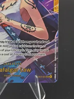 Trafalgar Law EB03-062 Extra Booster: One Piece Heroines Edition Foil - Image 3