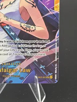 Trafalgar Law EB03-062 Extra Booster: One Piece Heroines Edition Foil - Image 4