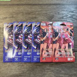 One Piece EB-03 Heroines + The Azures Sea’s Seven Booster Pack Lot Of 6 - Image 1