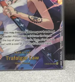 Trafalgar Law EB03-062 Extra Booster: One Piece Heroines Edition Foil - Image 4