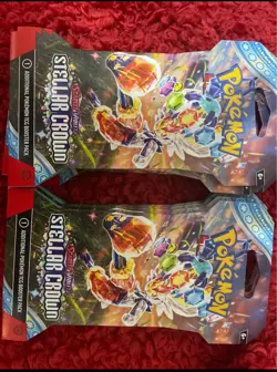 POKEMON Trading Card Game Scarlet & Violet Stellar Sleeved Booster PK NEW SEALED - Image 1