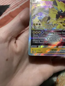 Zeraora VSTAR SWSH265 SWSH: Sword & Shield Promo Cards Holo - Image 4