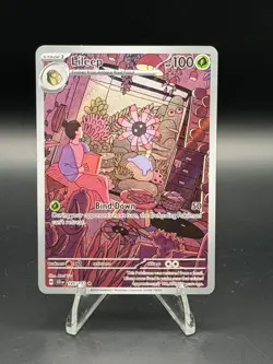 Lileep Full Art Illustration Rare Card 145/142 Stellar Crown Pokemon TCG NM - Image 1