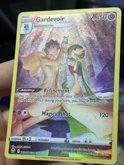 Gardevoir TG05/TG30 Silver Tempest 2022 IR Holo Pokemon Card TCG - Image 5