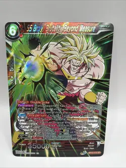 SS Broly, Brutality Beyond Measure SR Dragon Ball Super Card Game BT15-019 MINT - Image 2