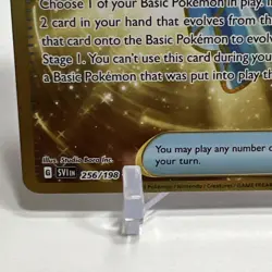 Pokemon TCG SV Base Set Rare Candy Trainer Card 256/198 Hyper Rare One Owner - Image 4