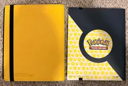 2 Ultra Pro Premium 9-Pocket Pro Binder Card Collector Pokemon Pikachu Binders - Image 2
