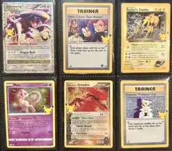 Pokemon Celebrations 25th Anniversary Collection Lot Of 6 Cards NM - Image 1