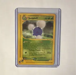 Pokemon Jumpluff Aquapolis 17/147 Stage 2 Card 2002 Yuka Morii English TCG - Image 1